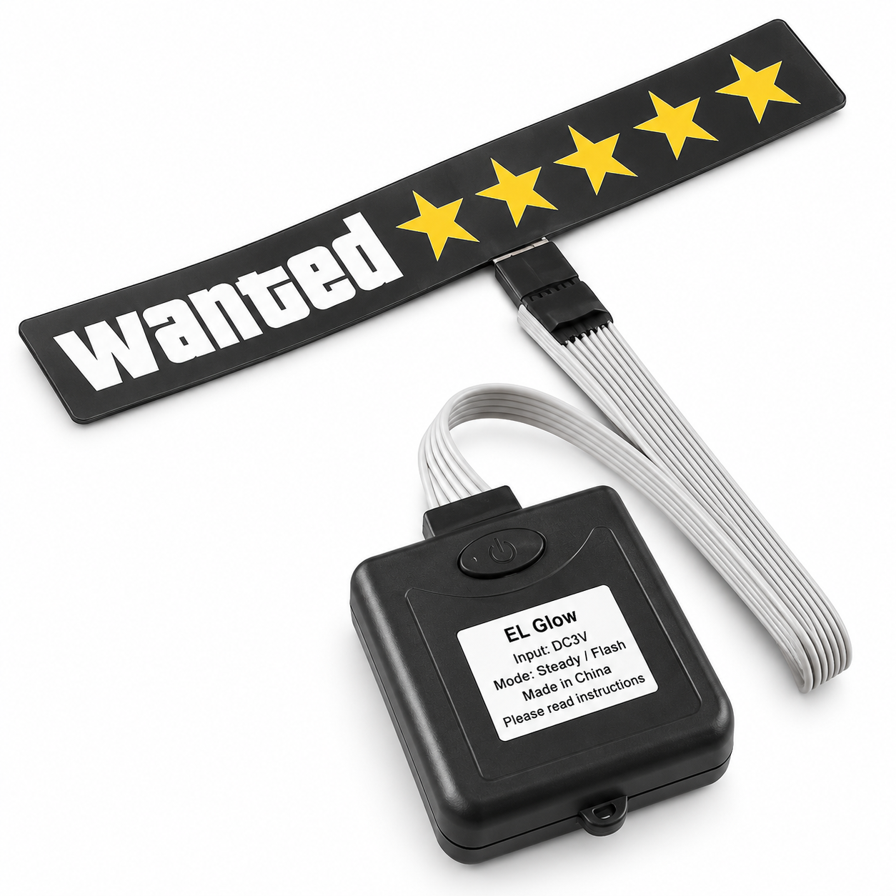 ستيكر Wanted المضيء - صورة 2